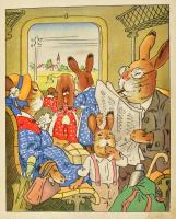 4 db idegen nyelvű mesekönyv (egy francia, három német): L'Histoire de deux petits champignons ...