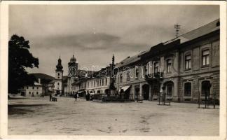 Rozsnyó, Roznava; Püspöki palota, üzletek / bishop&#039;s palace, shops