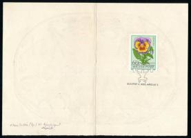 Perei Zoltán (1913-1992): Ex libris Dr. Gombos László (csillagjegyek). Fametszet, papír. Jelzett, ké...