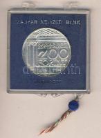 1977. 200Ft Ag "Nemzeti Múzeum" T:BU Eredeti, plombált MNB plasztiktokban!