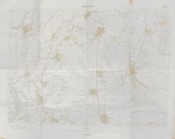 cca 1910 Kogutowicz Manó: Budapest székesfőváros egész területének térképe, 1:25.000, 6. kiadás, Bp....