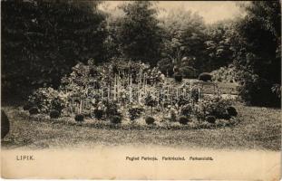 1918 Lipik, Pogled Perivoja / park részlet (EK)