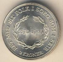 Dánia 1945. 2K Ag "X. Krisztián" T:1