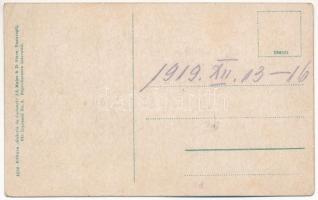 1919 Campina, Sonde Petrolifere la Baicoi / oil plant, oil rig, oil towers (kopott sarkak / worn cor...