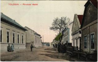 1914 Tolcsva, Fő utca (EK)