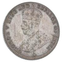 Straits Settlements 1919. 5c Ag "V. György" T:XF
Straits Settlements 1919. 5 Cents Ag &qu...