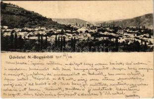 1905 Boksánbánya, Németbogsán, Deutsch-Bogsan, Bocsa Montana; látkép / general view (fl)