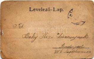 1899 (Vorläufer) Érsekújvár, Nové Zamky; Kórház, Vasútállomás, Nyitra híd / hospital, railway statio...