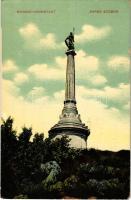 1911 Brassó, Kronstadt, Brasov; Árpád szobor / Hungarian Millennium monument (EK)