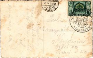 1940 Szamosújvár, Gherla; Fő tér, Elite kávéház és étterem, Covrik Teodor, Florian Jacob üzlete / ma...