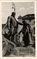 1942 Zilah, Zalau; Wesselényi szobor / statue, monument