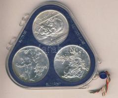 1976. 200Ft Ag 3klf db "Festők I.Derkovits, Szinyei, Munkácsi" sor T:BU Eredeti plombált MNB tokban!