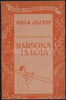 1948 Kola József: Elméleti és gyakorlati harsona-iskola. Nádor Expressz Iskolái. Bp., 1948, Nádor Kálmán kiadása, 64 p. Kiadói papírkötés, helyenként kissé foltos.