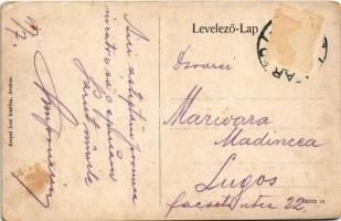 Arad, vasútállomás. Kerpel Izsó kiadása / railway station (Rb)