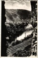 1942 Királyhágó, Bucsa, Bucea; Sebes-Körös völgye, vasútvonal / Crisul Repede valley, railway line