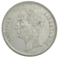 Venezuela 1954. 25c Ag T:AU
Venezuela 1954. 25 Centimos Ag C:AU
Krause Y#35