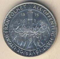 Svédország 1975. 50Kr Ag "Alkotmány reform" T:BU