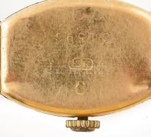 Arany (Au) 18K női óra, jelzett, nem jár, 2,2×1,6 cm, bruttó: 10 g