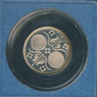 1980. "Naptár" Ag emlékérem 5,5g T:PP Eredeti plasztiktokban!