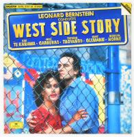 Leonard Bernstein - Kiri Te Kanawa - José Carreras - Tatiana Troyanos - Kurt Ollmann - Marilyn Horne - West Side Story. 2 x Vinyl, LP. Hungaroton, Magyarország, 1985. VG