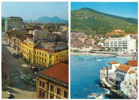 44 db MODERN jugoszláv város képeslap / 44 modern Yugoslavian town-view postcards