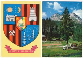 30 db MODERN erdélyi város képeslap / 30 modern Transylavanian town-view postcards