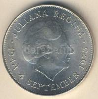 Hollandia 1973. 10G Ag "Julianna megkoronázásának 25. évfordulója" T:1-