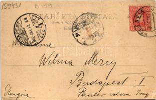 1902 Corrida de Toros. Un Puyazo / Spanish folklore, bullfight (lyuk / pinhole)