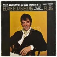 Elvis Presley - Worldwide 50 Gold Award Hits. (4 lemezes, díszdobozos kiadás). 4 x Vinyl, LP, Mono, Válogatás. RCA Victor/Jugoton, Jugoszlávia, 1977. VG+