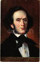 Felix Mendelssohn-Bartholdy, German composer. B.K.W.I. 874-8. (EK)