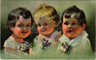 1925 Children art postcard. LP 356/I. (EK)