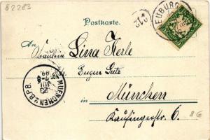 1899 (Vorläufer) Weisst du Mutterl, was ich träumt hab'! / Children art postcard, dreaming. lit...