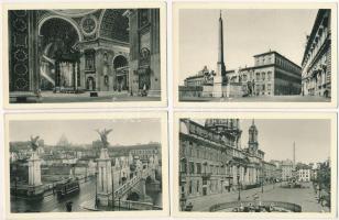 Roma, Rome; 16 pre-1945 postcards (A. Scrocchi 4587-)