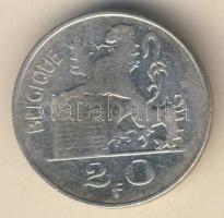 Belgium 1950. 20Fr Ag francia nyelvű variáns T:3