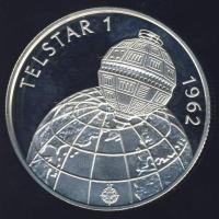 1992. 500Ft Ag "Űrkutatás" T:PP Tanúsítvánnyal!