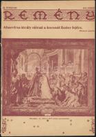 1917 A Remény zsidó ifjúsági folyóirat márciusi száma, 32p