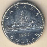 Kanada 1963. 1$ Ag "Kenu" T:2