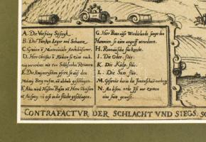 Az 1593. évi sziszeki (Sisak) ostrom és a törökök fölötti győzelem látképe (Contrafactur der Schlach...