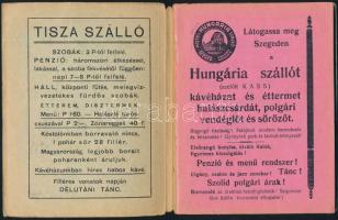 Szeged szab. kir. város utmutatója. Szeged,én.,Szent-István-Társulat,(Stephanaeum-ny.) Kiadói papírk...