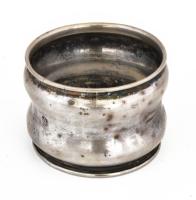 Ezüst(Ag) szalvétagyűrű, jelzett, d: 5 cm, nettó: 25 g