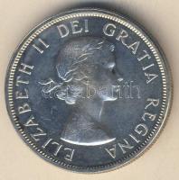 Kanada 1958. 1$ Ag "British Columbia" T:2+