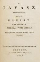 Csokonai Vitéz Mihály: Csokonai Vitéz Mihály poétai munkái II. köt.: Anakreoni dalok. Írta: - -. Kia...