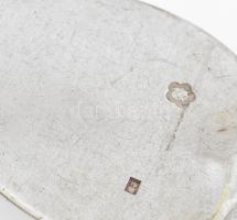 2 darab ezüst (Ag) kanál, jelzéssel, nettó: 98 g