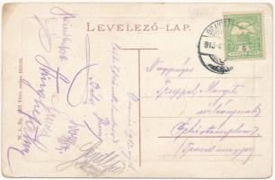 1913 Csiklovabánya, Csiklova, Csiklóbánya, Németcsiklova, Ciclova Montana (Oravica, Oravita); Kis tó...