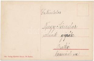 Máriaradna, Mária-Radna, Radna (Lippa, Lipova); kegytemplom. Biimfeld Simon kiadása / pilgrimage chu...