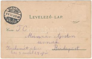 1899 (Vorläufer) Máriaradna, Mária-Radna, Radna (Lippa, Lipova); látkép, Solymosi várrom, Maria Lour...