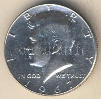 USA 1967. 1/2$ Ag "Kennedy" T:2