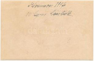 1916 Máramaros, Maramures; katonák 10 kg-os bombákkal / WWI Austro-Hungarian K.u.K. military, soldie...