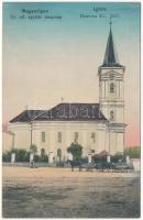 1928 Magyarigen, Ighiu; Református templom. Weiss Bernát kiadása / Calvinist church