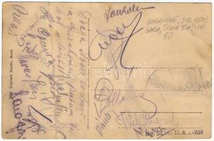 Gurahonc, Honctő, Gurahont; Vasútállomás. Deutsch Aladár kiadása / railway station (fa)